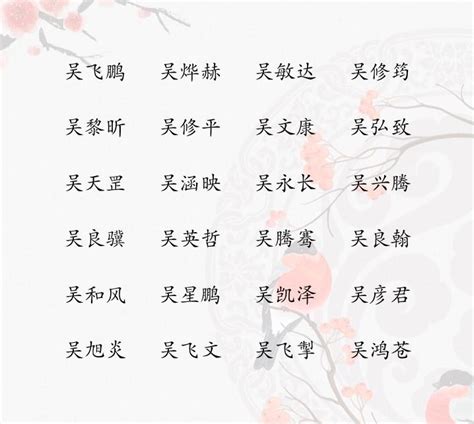 名字大全男|男孩名字